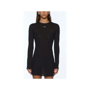 Robe Mini crawford ls mini dress black